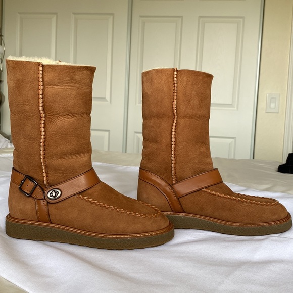 coach new boots no box no tags - Picture 4 of 5